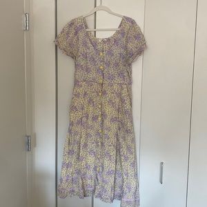 Love shack fancy midi dress